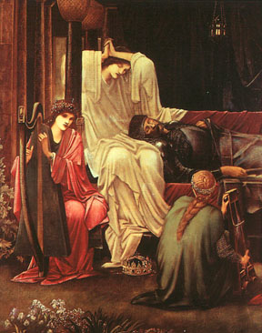 The Last Sleep of Arthur in Avalon (detail) by Edward Burne-Jones