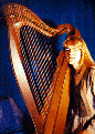 Tanah with a Gerhard Wanney harp
